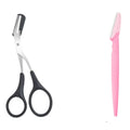 Eyebrow Trimmer Scissor Beauty Products for Women Eyebrow Scissors with Comb Stainless Steel Makeup Tools Beauty Scissors